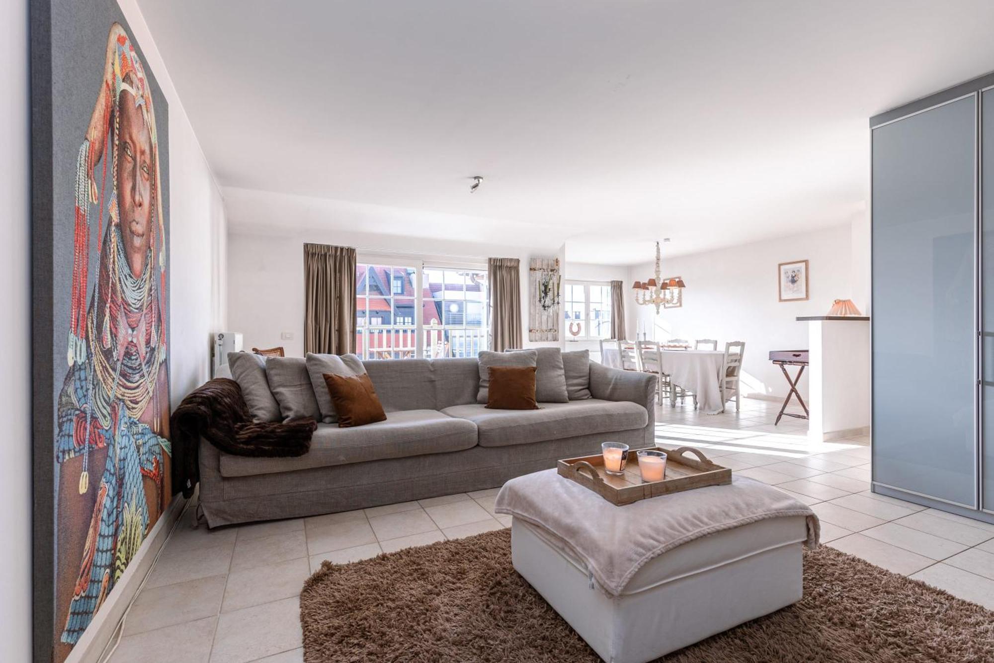 Appartement Charming Spacious Duplex Apt With Private Parking In Knokke Extérieur photo